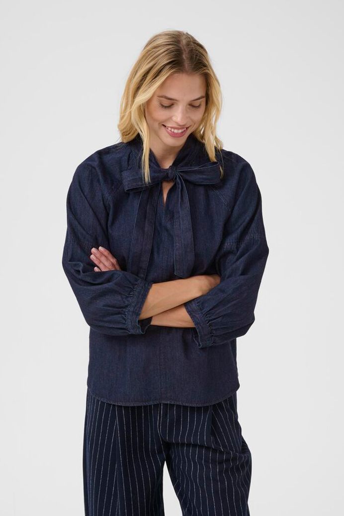 Part Two Sassi Denim Blouse