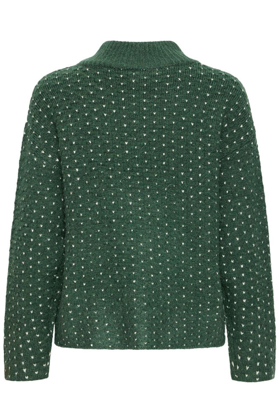 Ichi Kamara Dot Jumper - Green