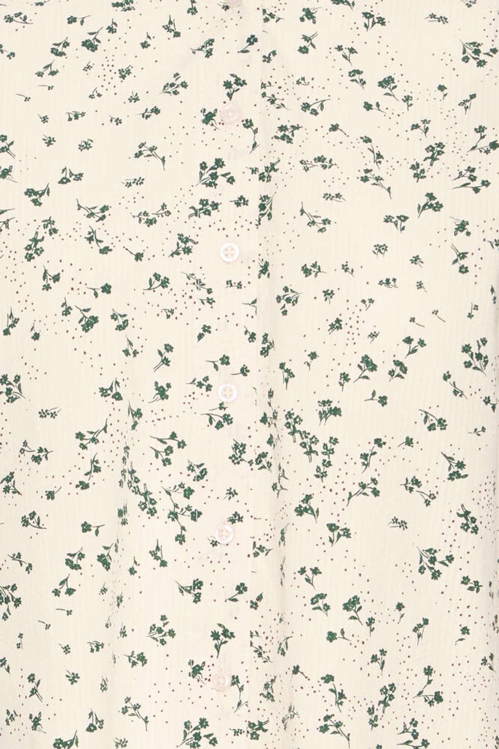 Ichi Lanora Floral Blouse - Green