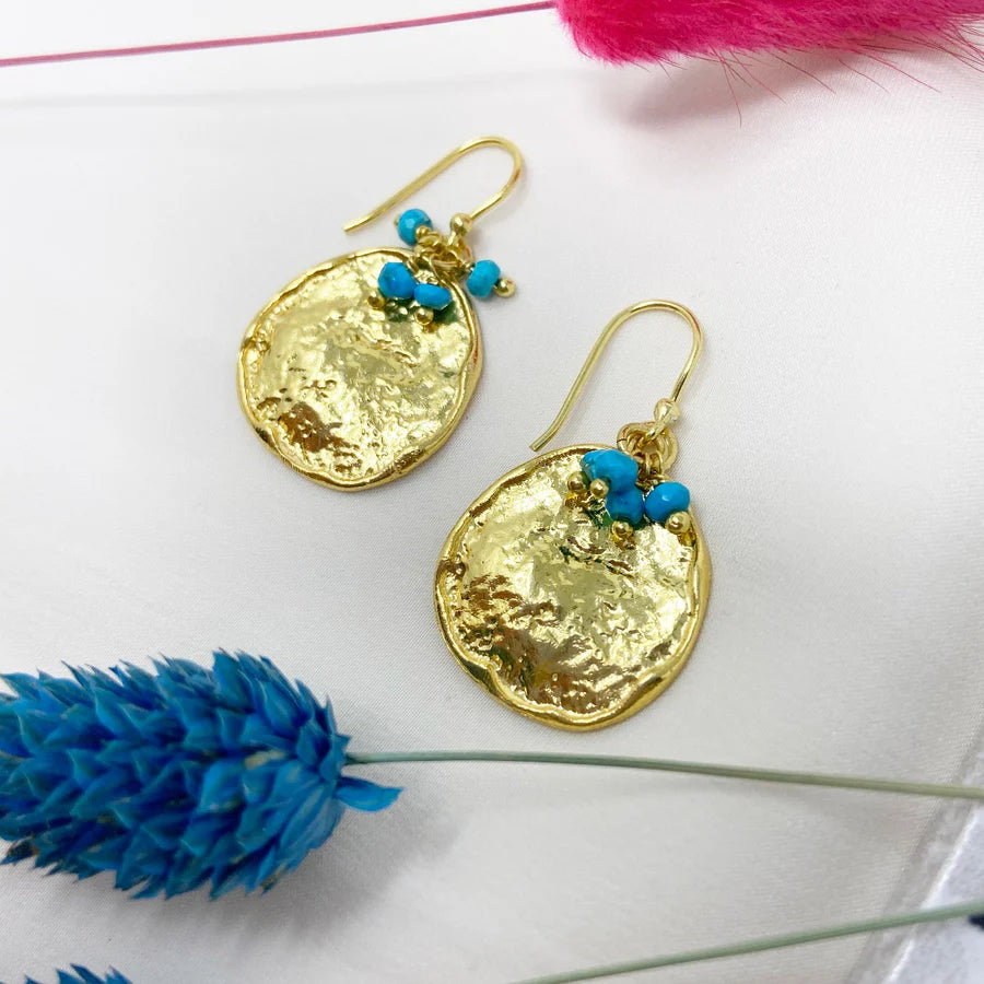 Ashiana Solange Turquoise Earrings