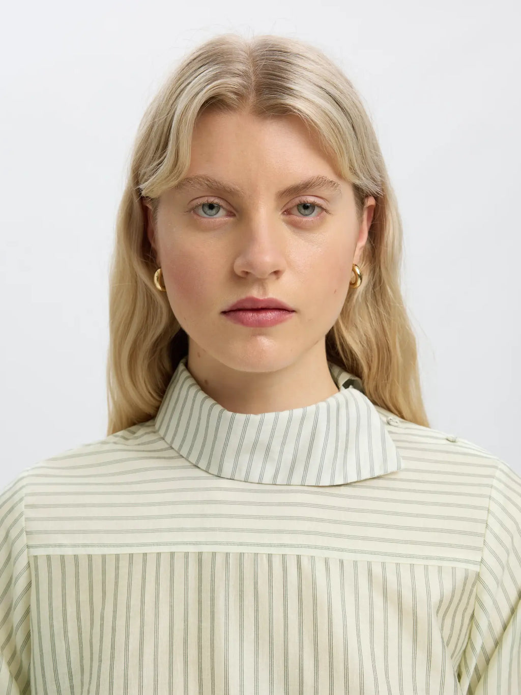 Selected Connie Strip Blouse