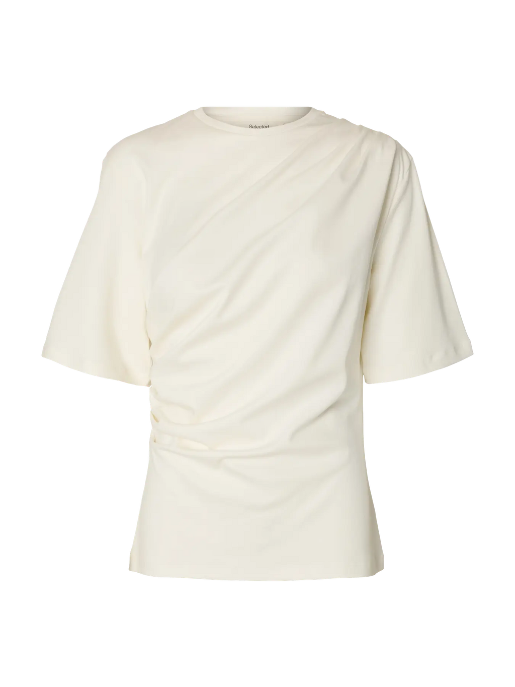 Selected Taj Twist Tee - Snow