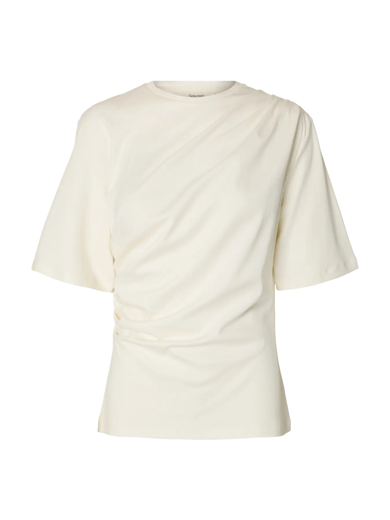 Selected Taj Twist Tee - Snow