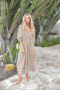 Jaase Boheme Midi Dress - Harlowe Print