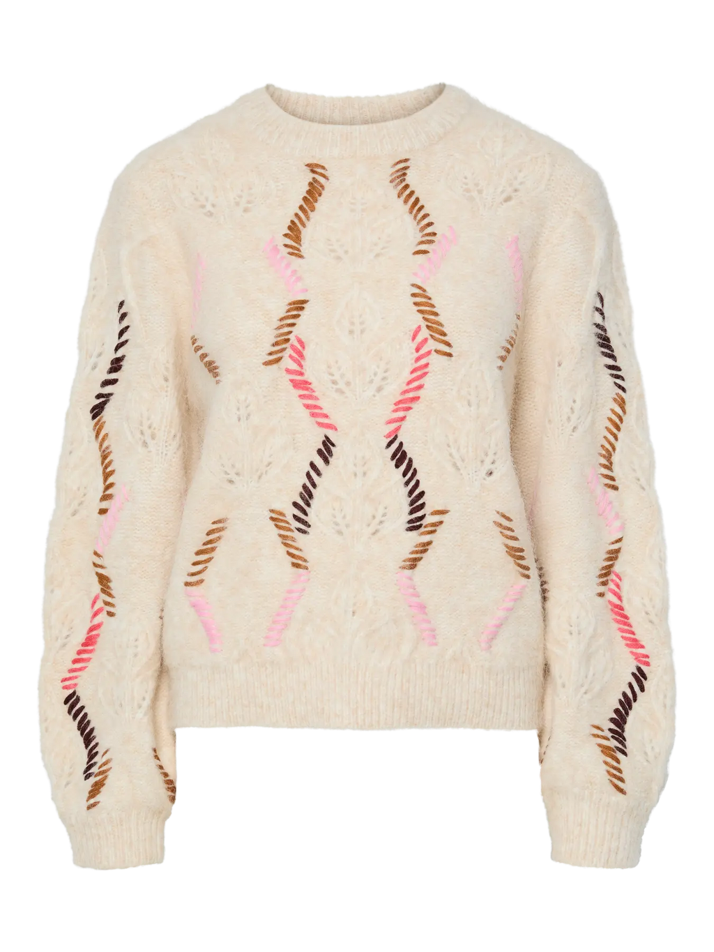 YAS Gabbi Multi Knit Jumper