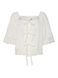 YAS Yvas Blouse - Snow White