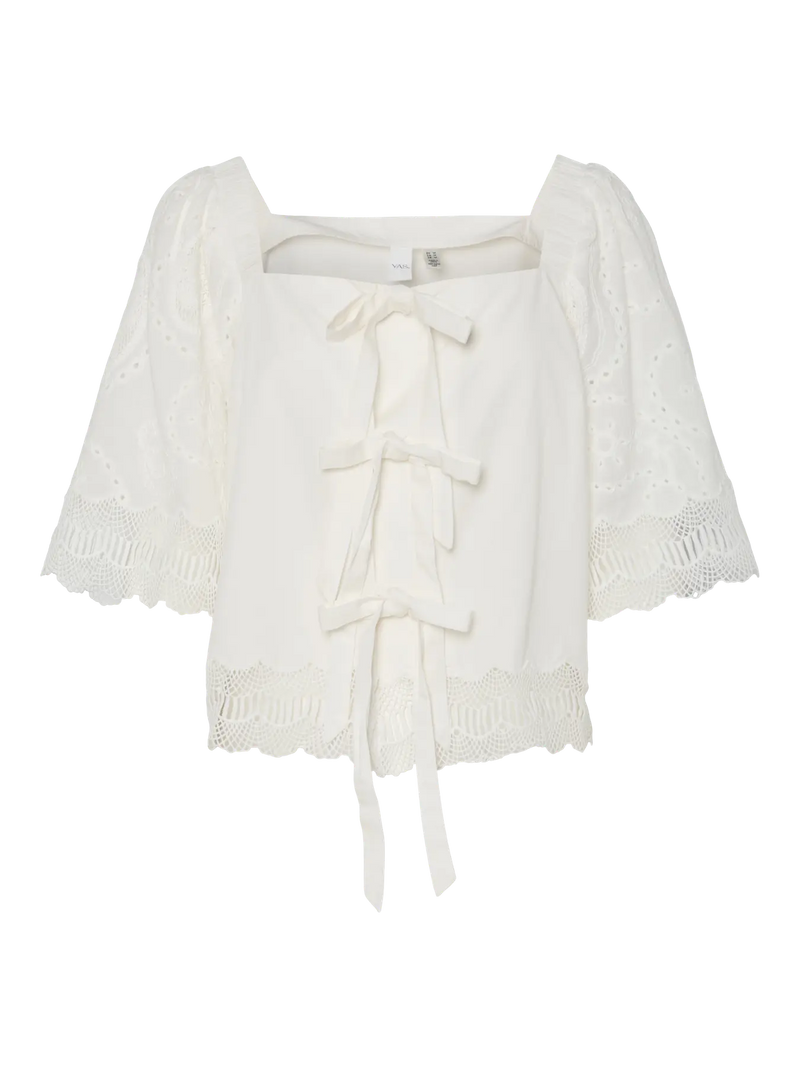 YAS Yvas Blouse - Snow White