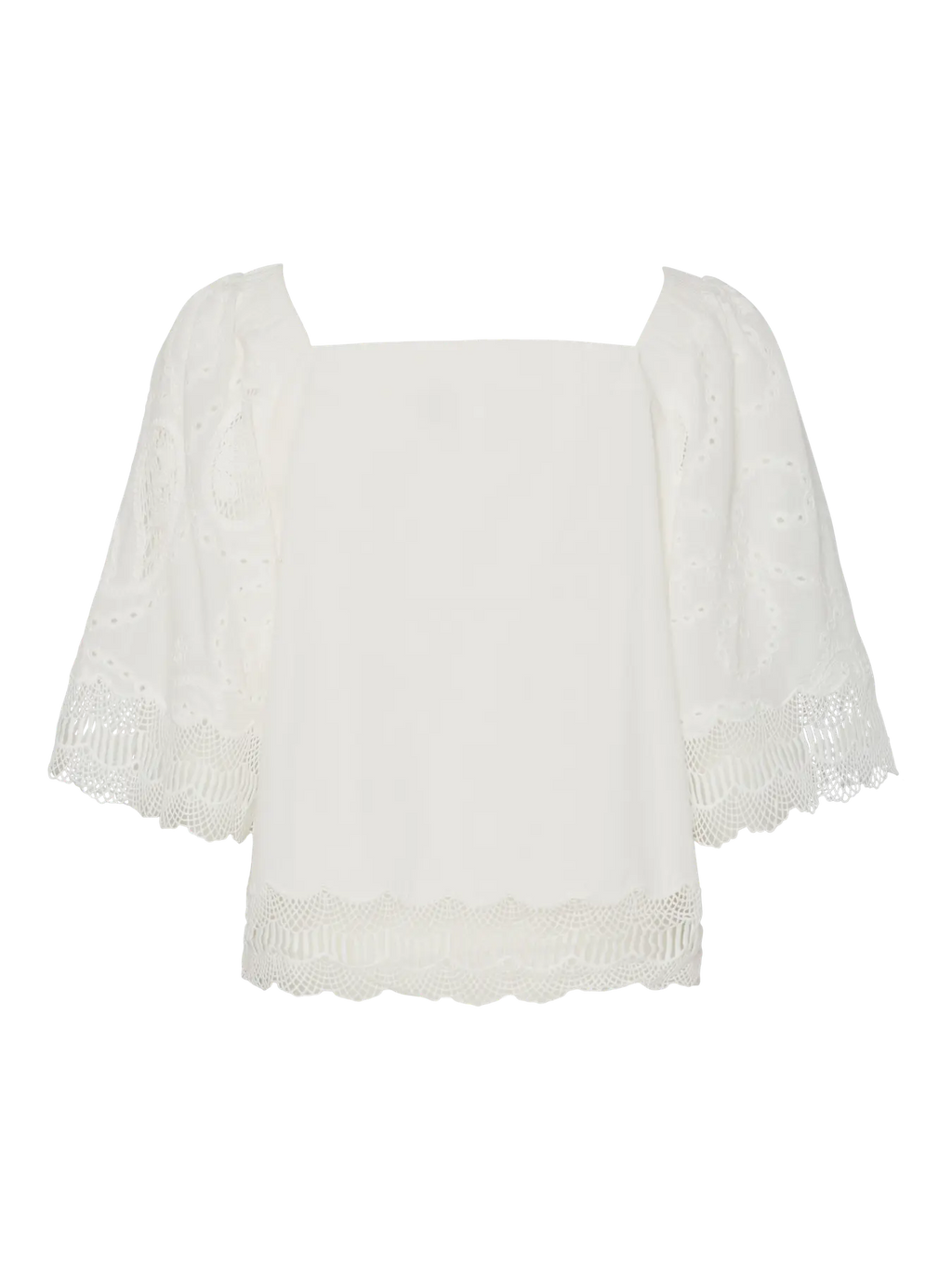 YAS Yvas Blouse - Snow White