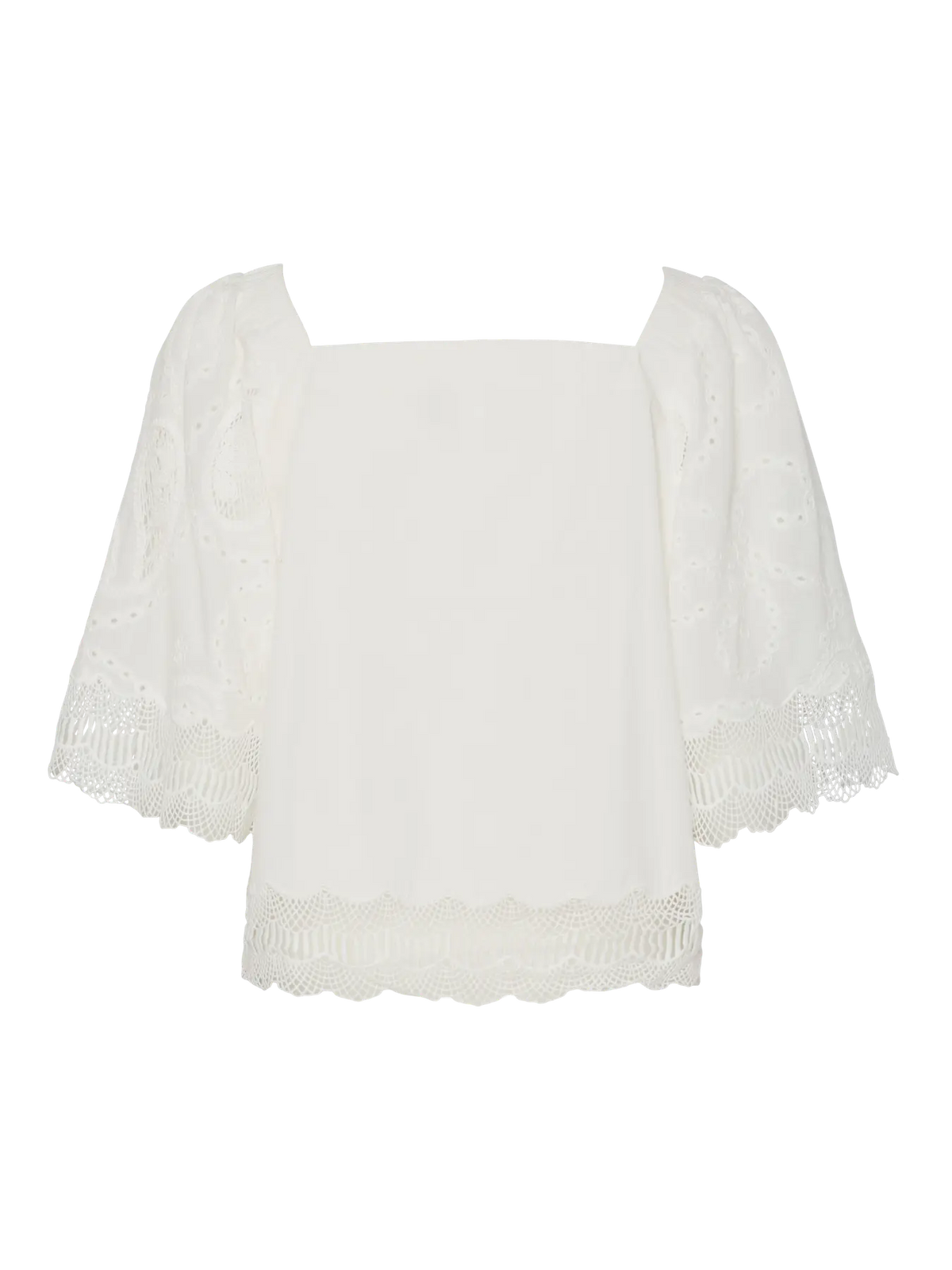 YAS Yvas Blouse - Snow White