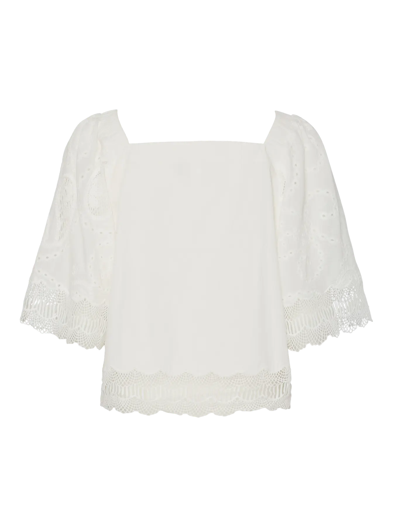 YAS Yvas Blouse - Snow White