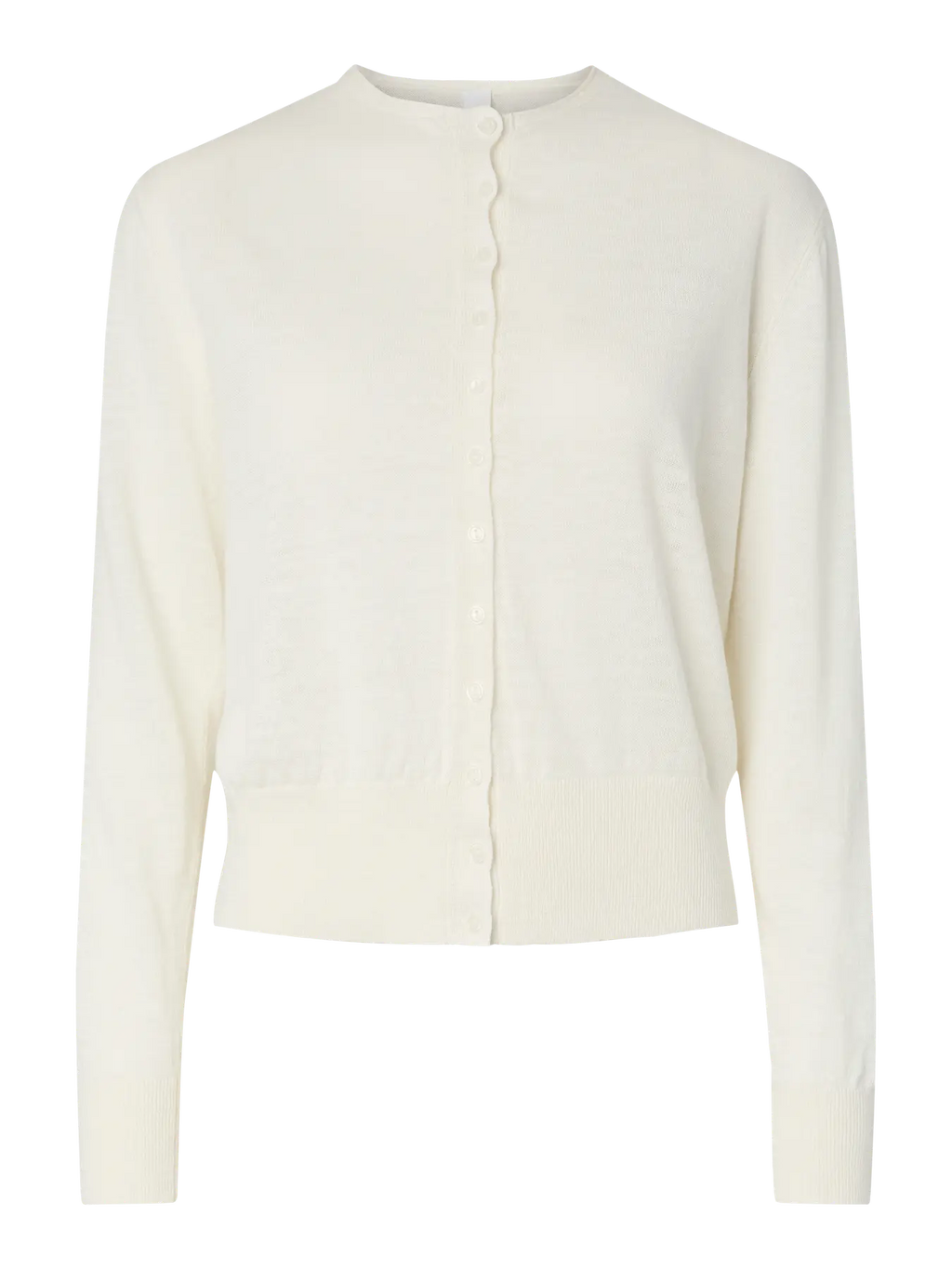 YAS Linnea Knit Cardigan - White