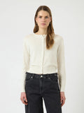 YAS Linnea Knit Cardigan - White
