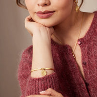 Ashiana Leni Bangle - Gold