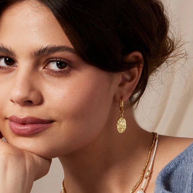 Ashiana Leni Charm Earrings - Gold