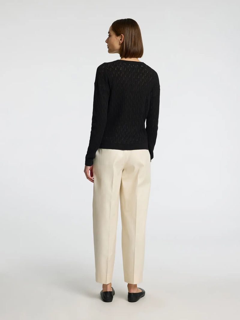Selected Femme Fagny Knit Cardigan - Black