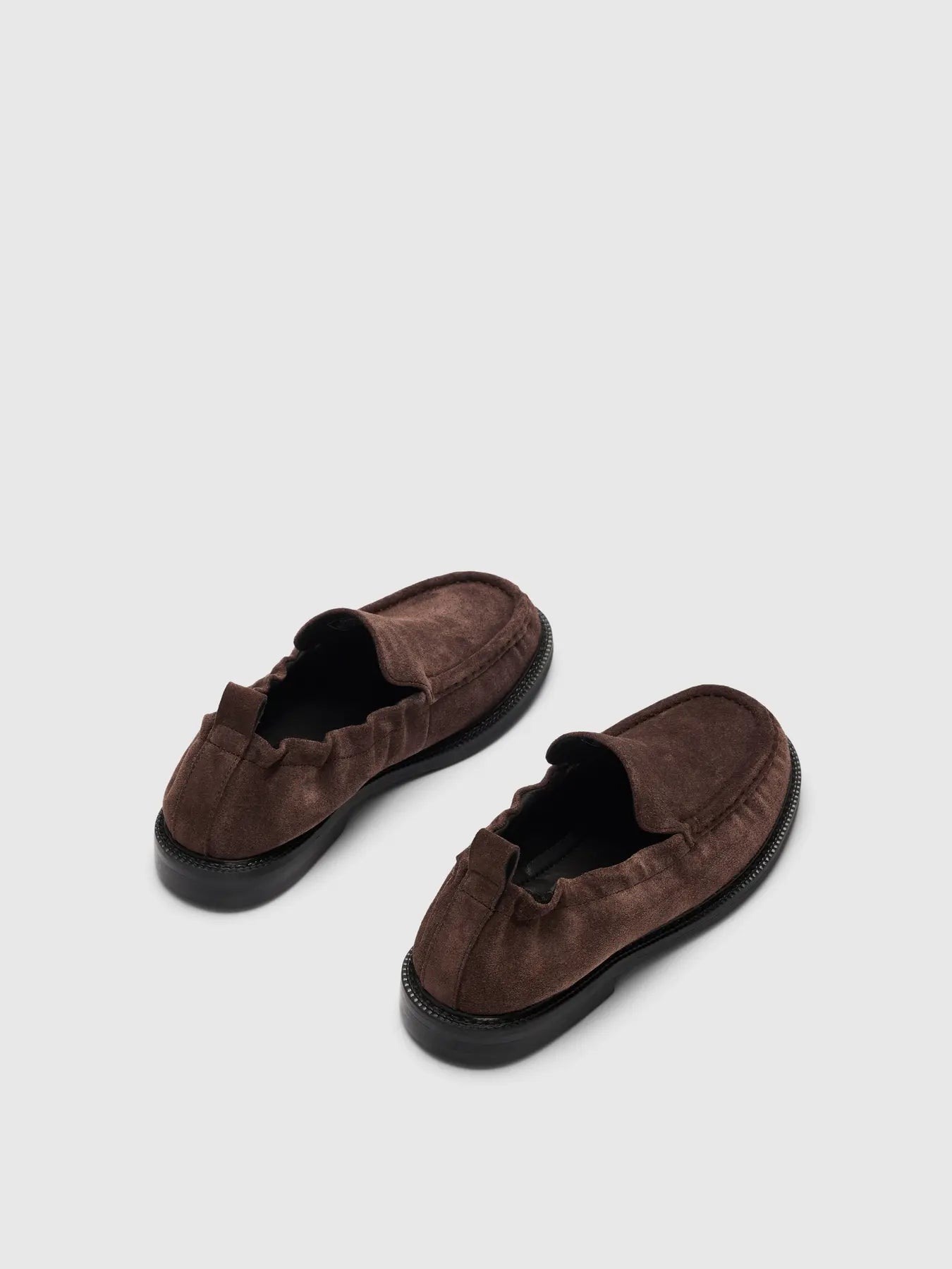 Selected Weden Loafers - Brown Suede