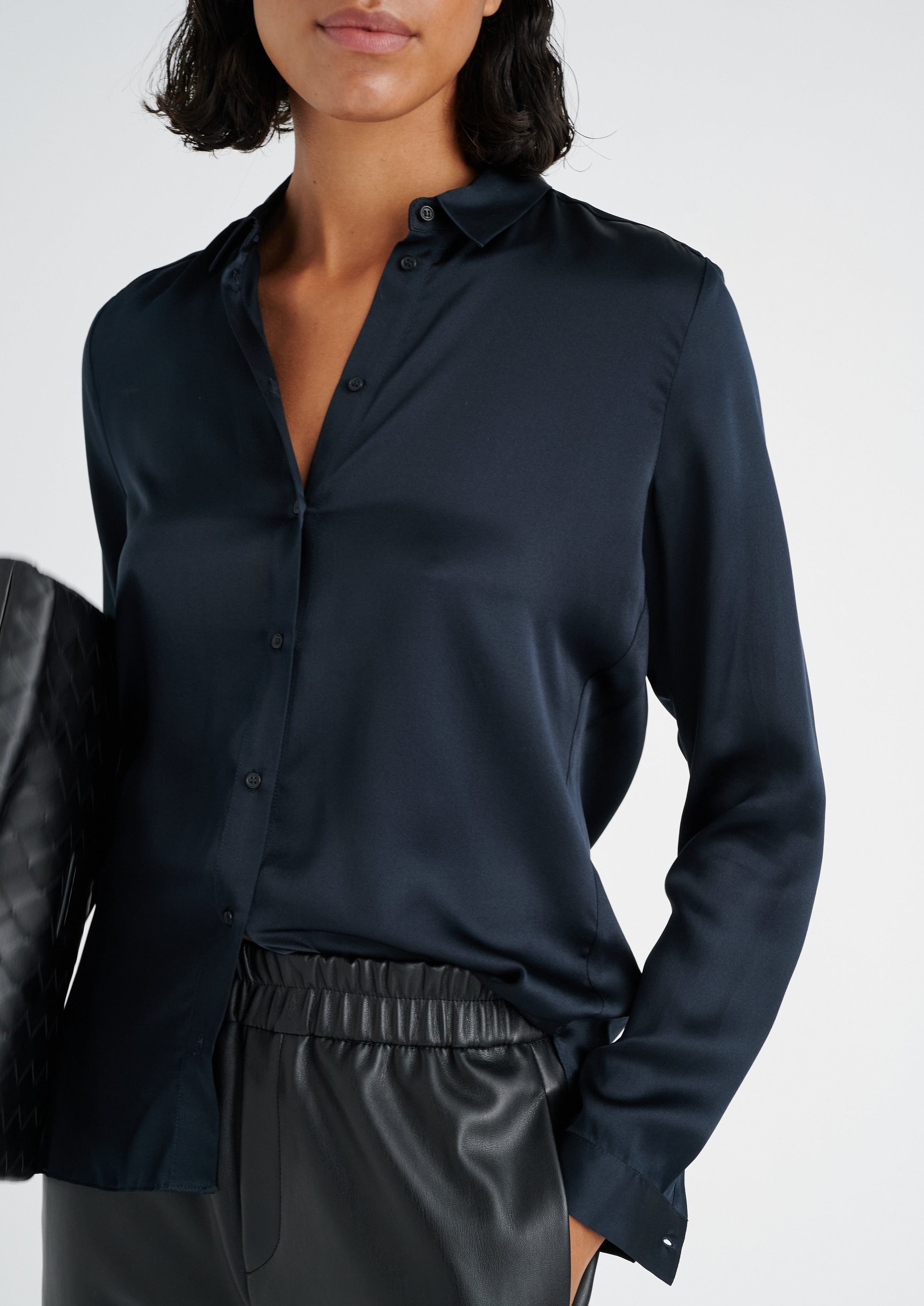 InWear Leonore Silk Shirt - Midnight Magic