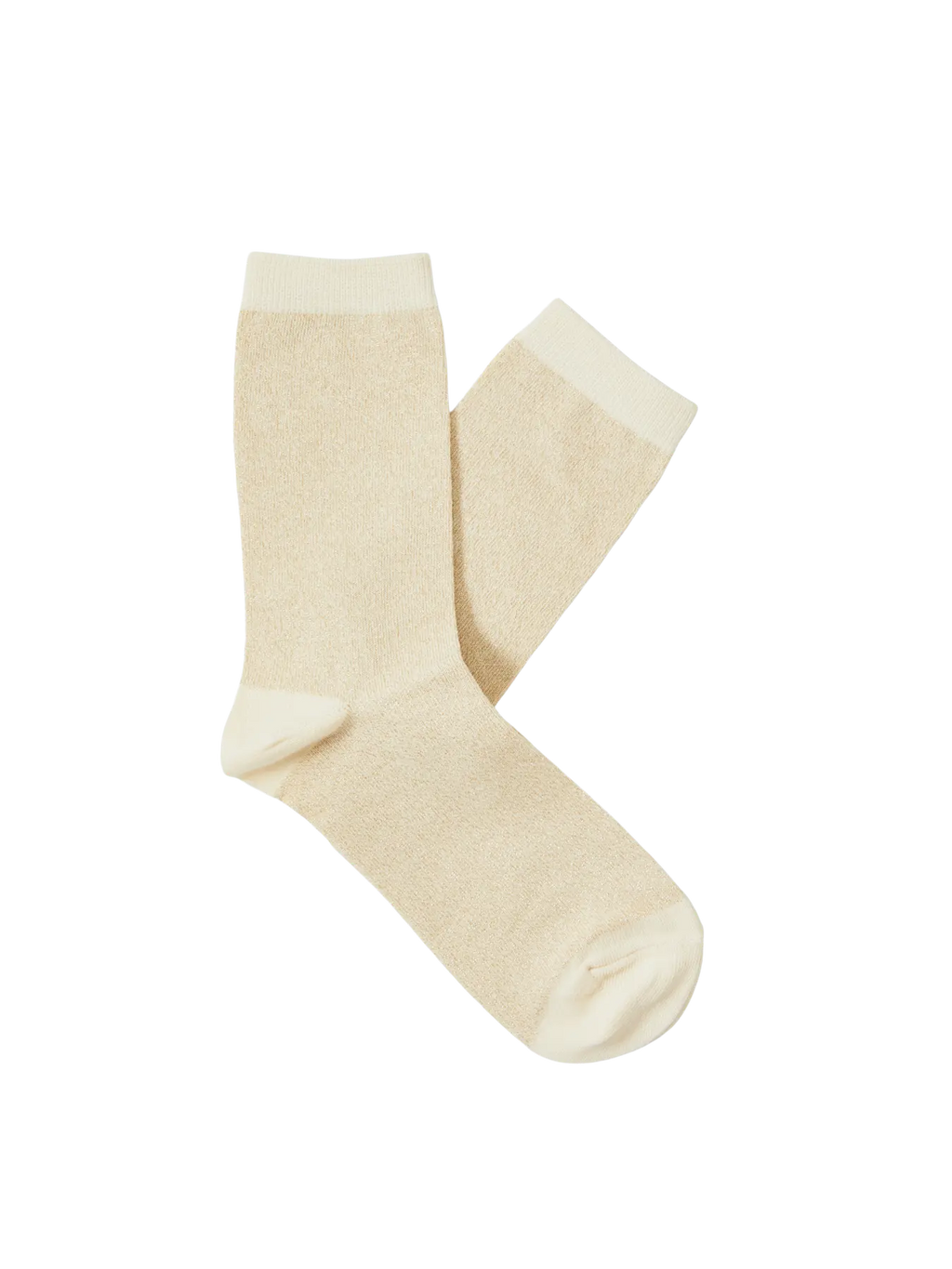Selected Femme Kim Glitter Socks - Birch