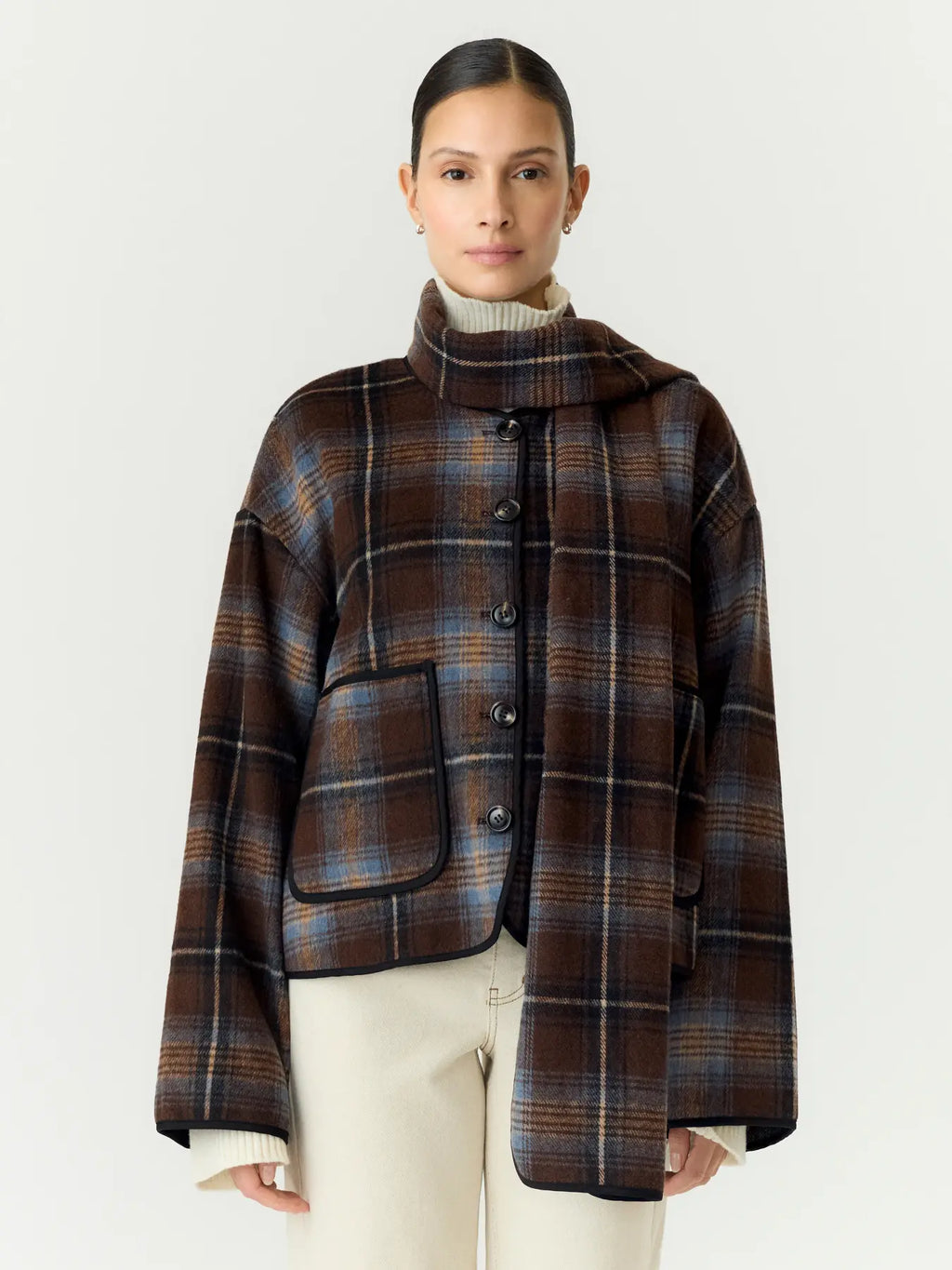 YAS Calino Scarf Jacket