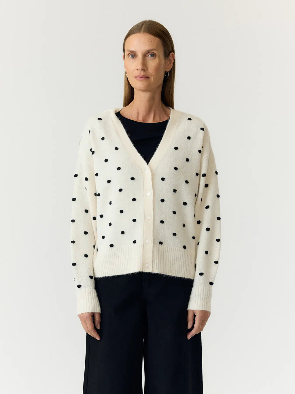 YAS Flow Dot Cardigan