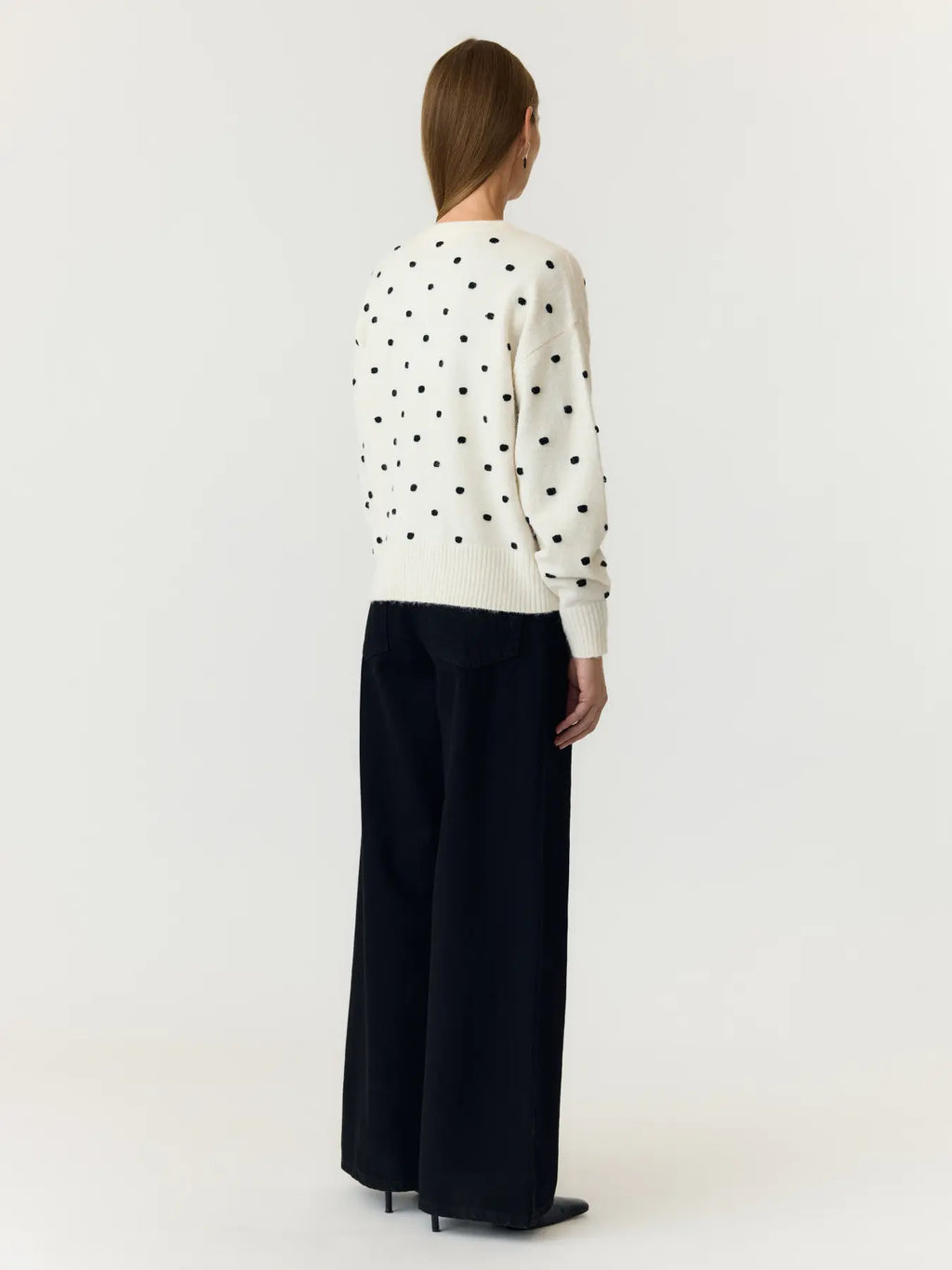 YAS Flow Dot Cardigan