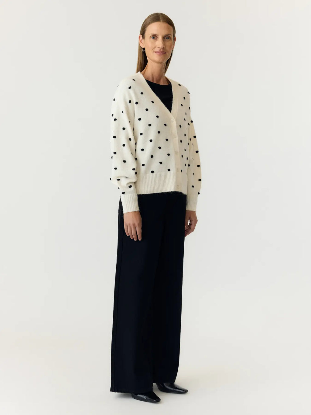 YAS Flow Dot Cardigan