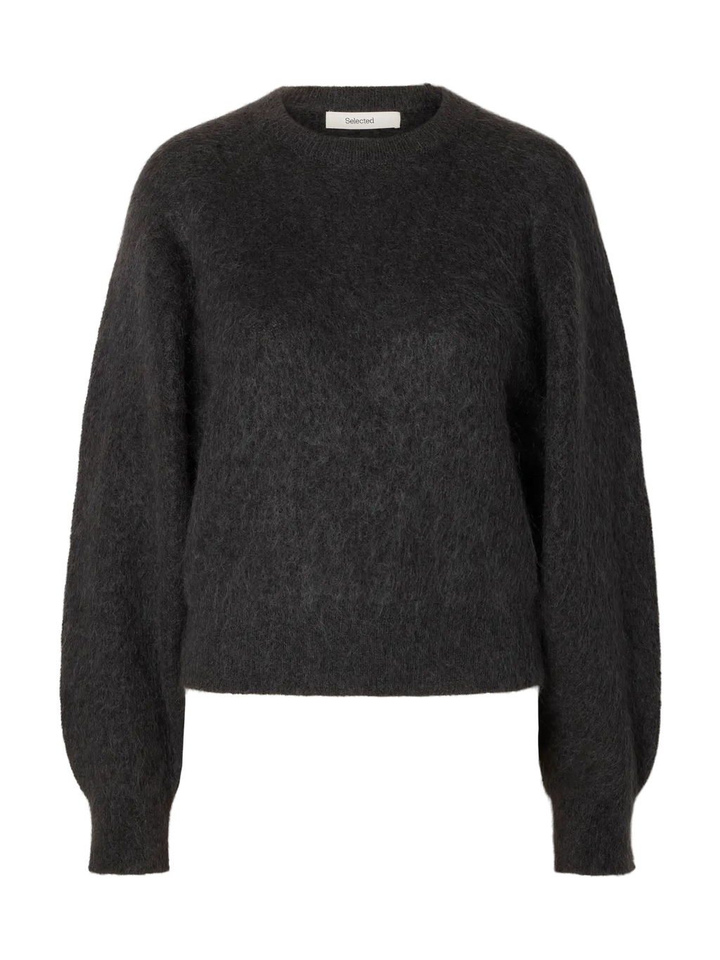 Selected Mira Mohair Jumper - Asphalt