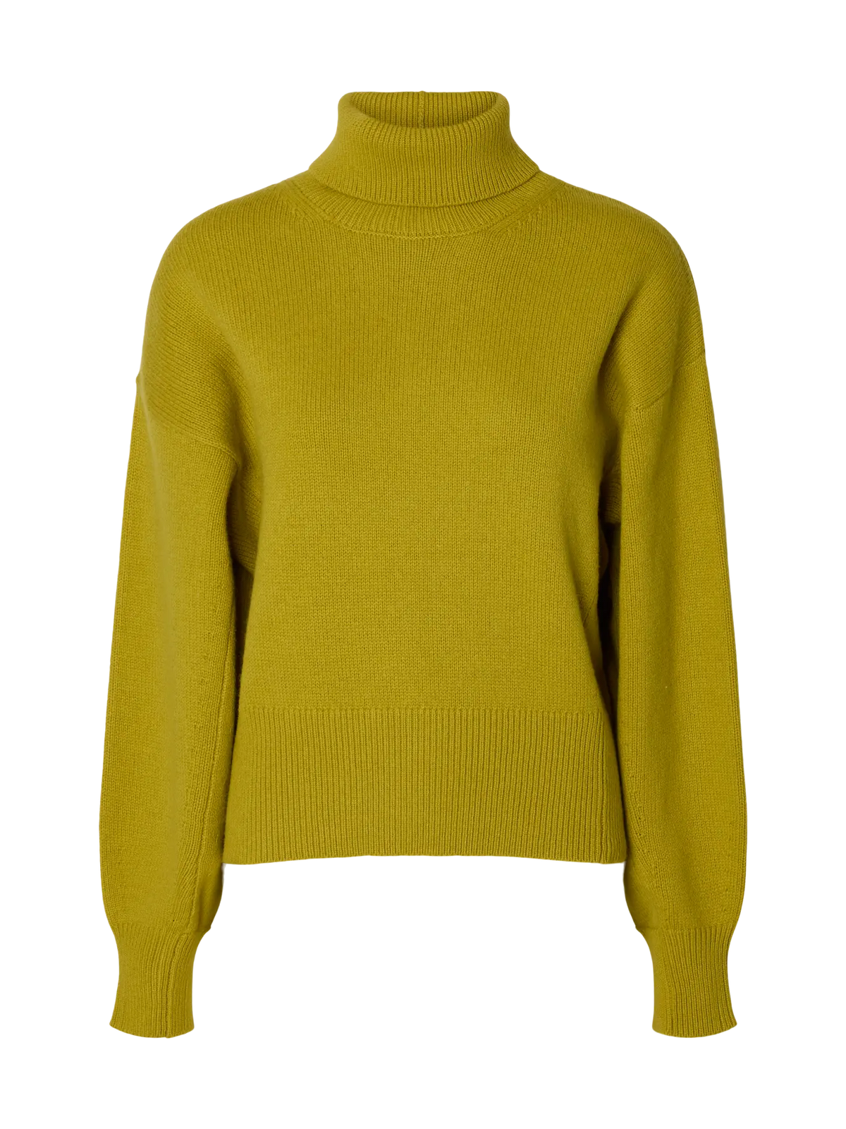 Selected Ellie Roll Neck- Avocado