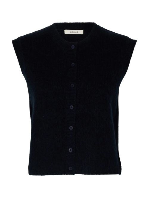 Selected Femme Lulu Tank Vest - Navy