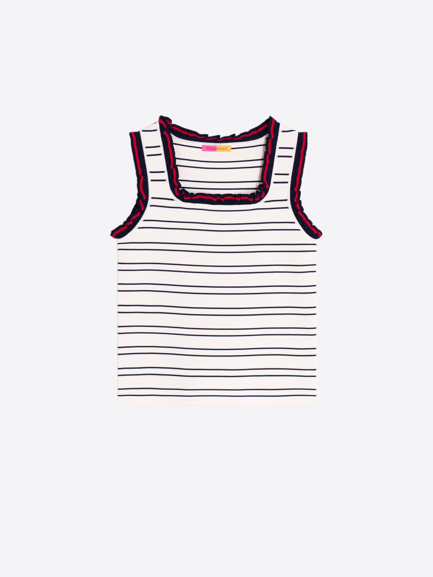 Vilagallo Knitted Top - Stripe