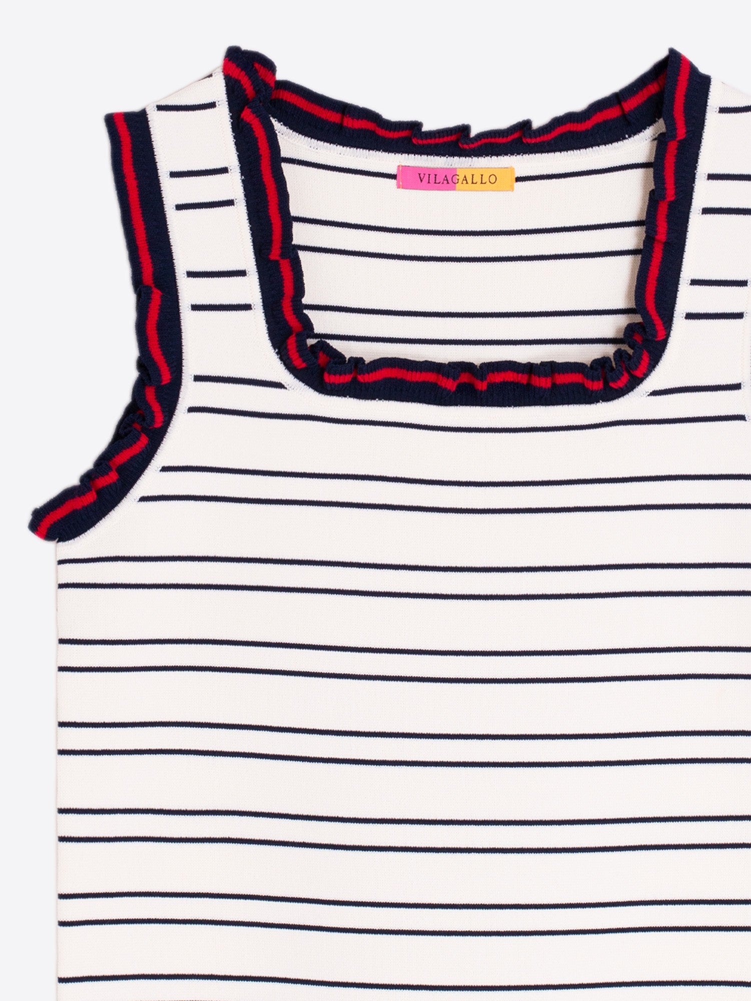 Vilagallo Knitted Top - Stripe