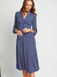 Onjenu Nell Midi Dress - Polka Dot