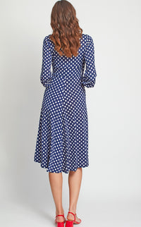 Onjenu Nell Midi Dress - Polka Dot