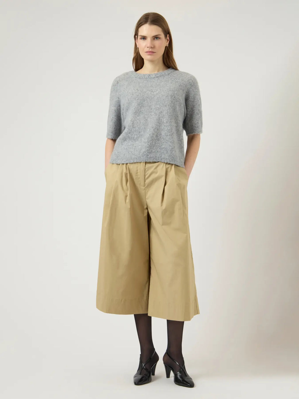 YAS Enya Knit - Grey