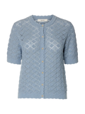 Selected Femme Sofia Knit Cardigan - Dusty Blue
