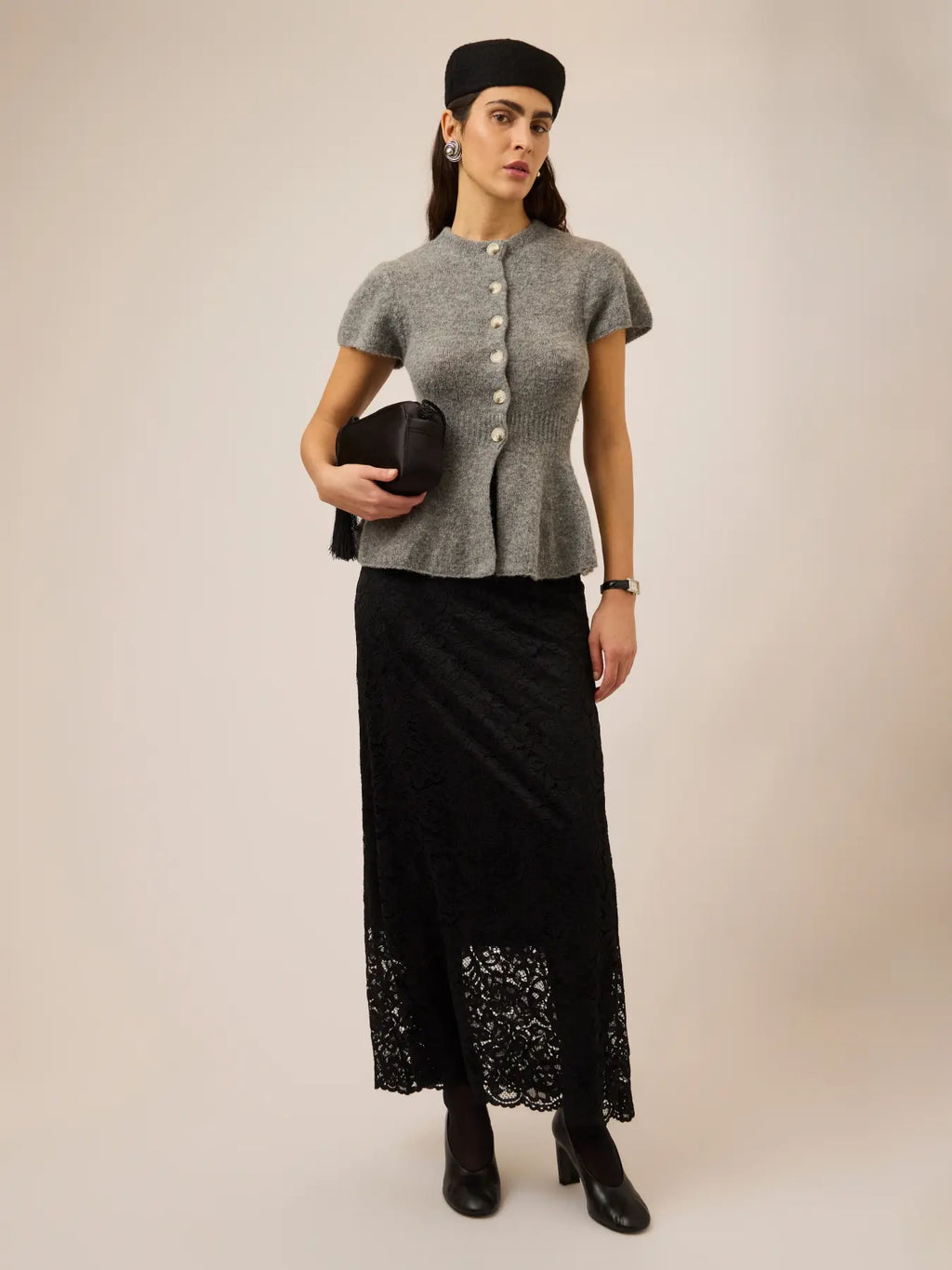 Yas Enya Short Sleeve Cardigan
