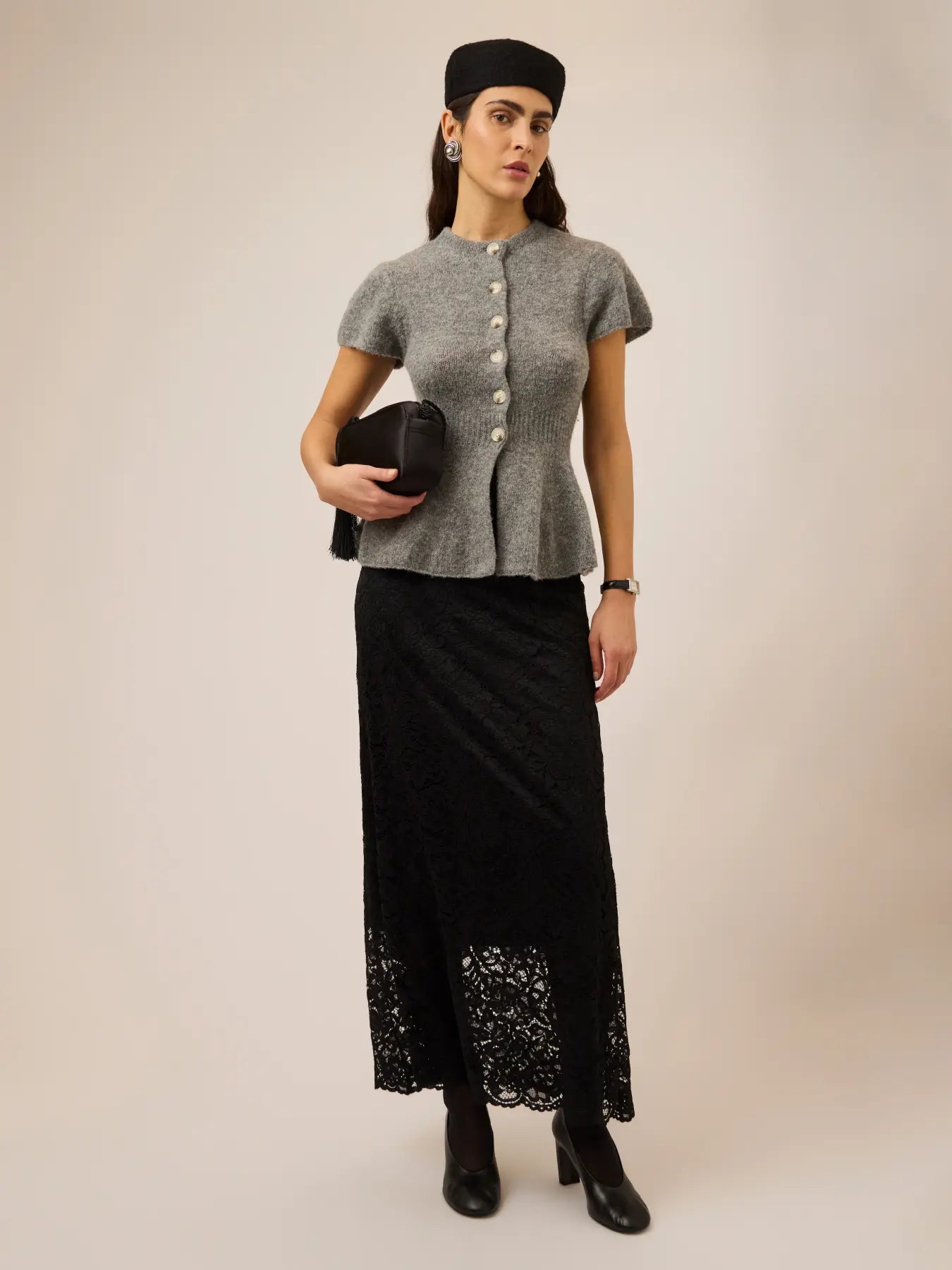 Yas Enya Short Sleeve Cardigan