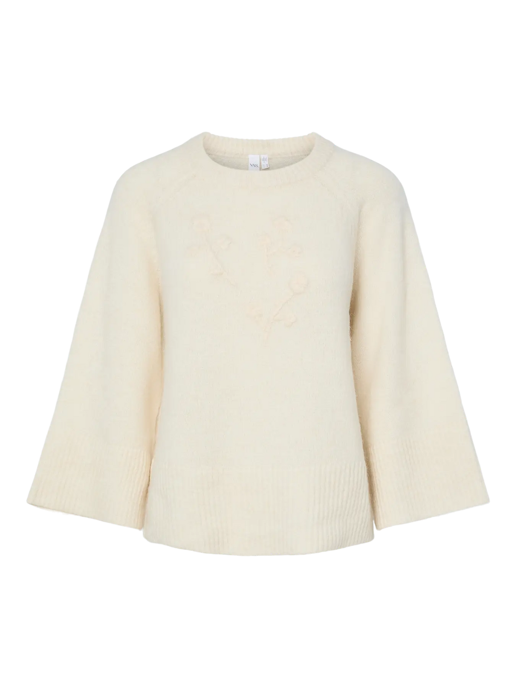 YAS Almalla Detail Jumper - White