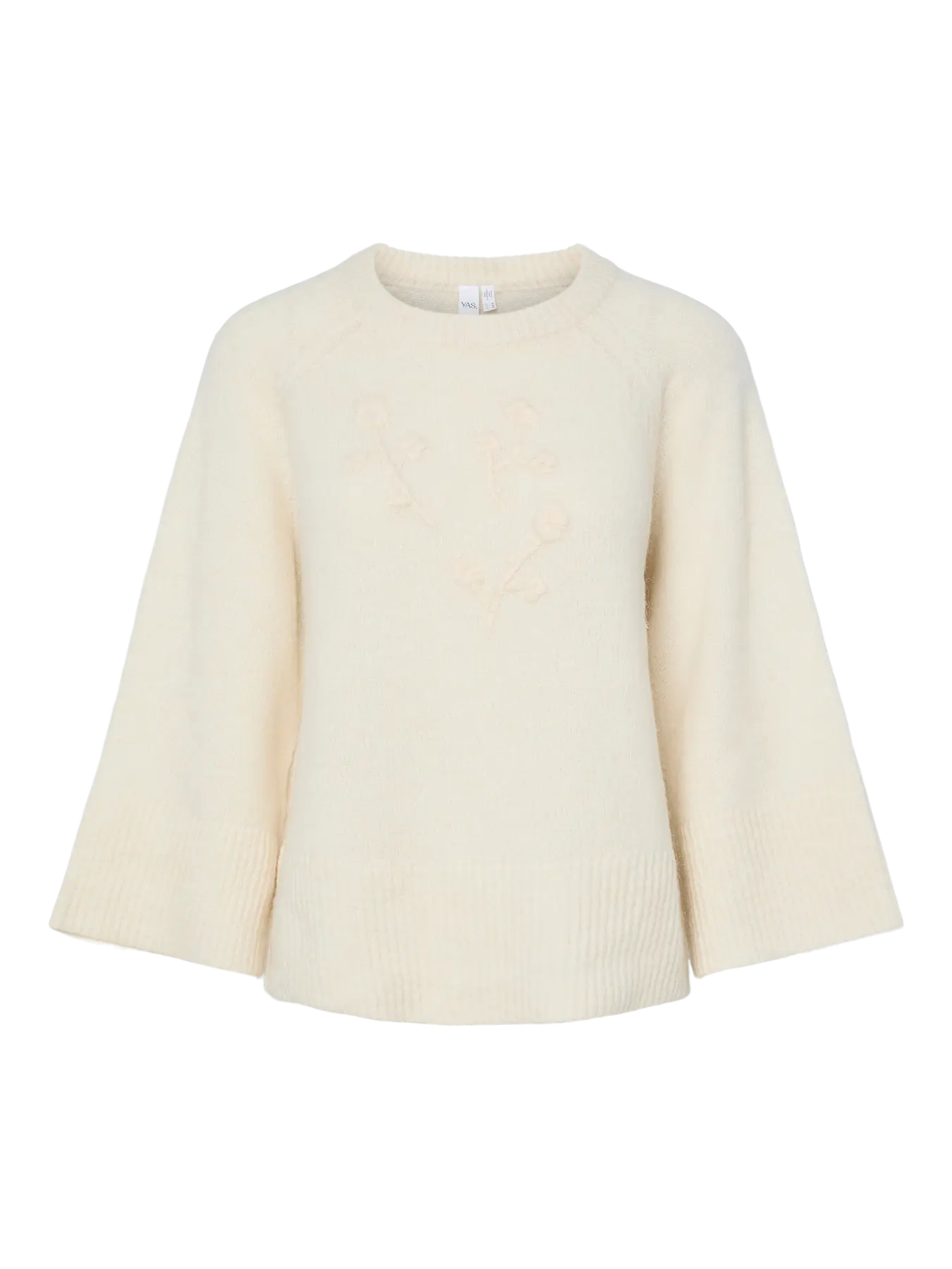 YAS Almalla Detail Jumper - White