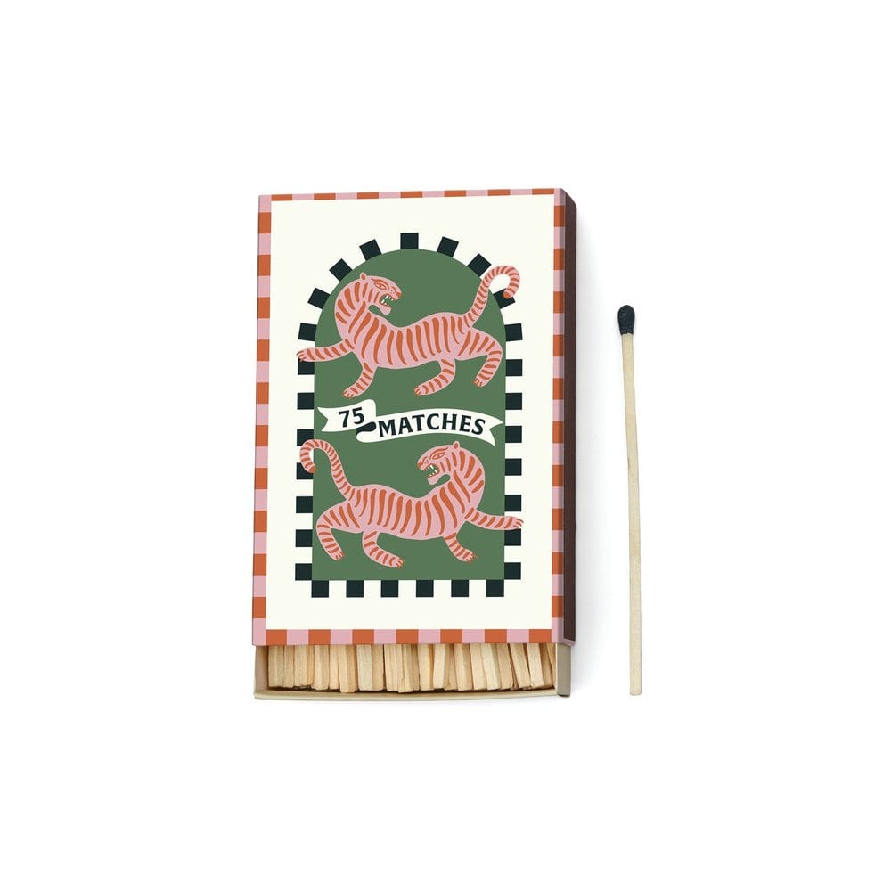 Paddywax A Dopo Boxed Matches - Tiger Black