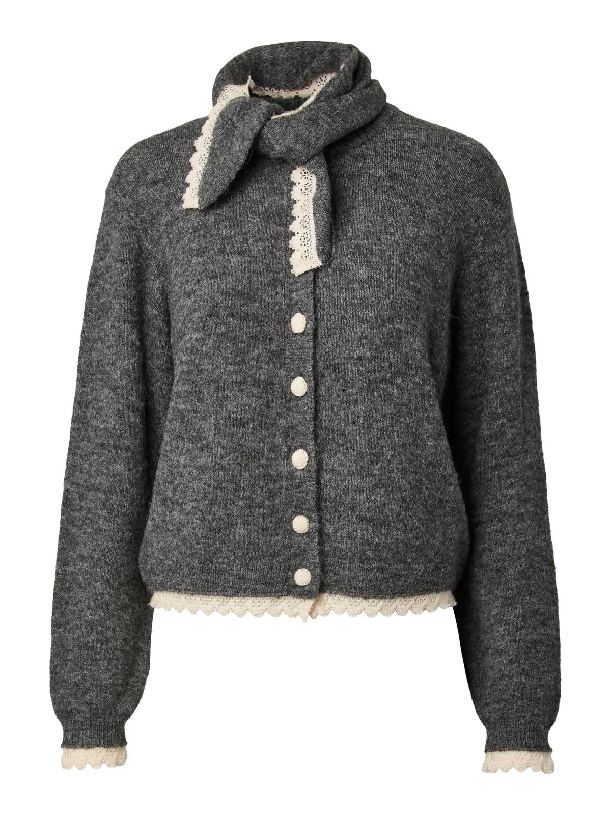 YAS Millie Scarf Cardigan