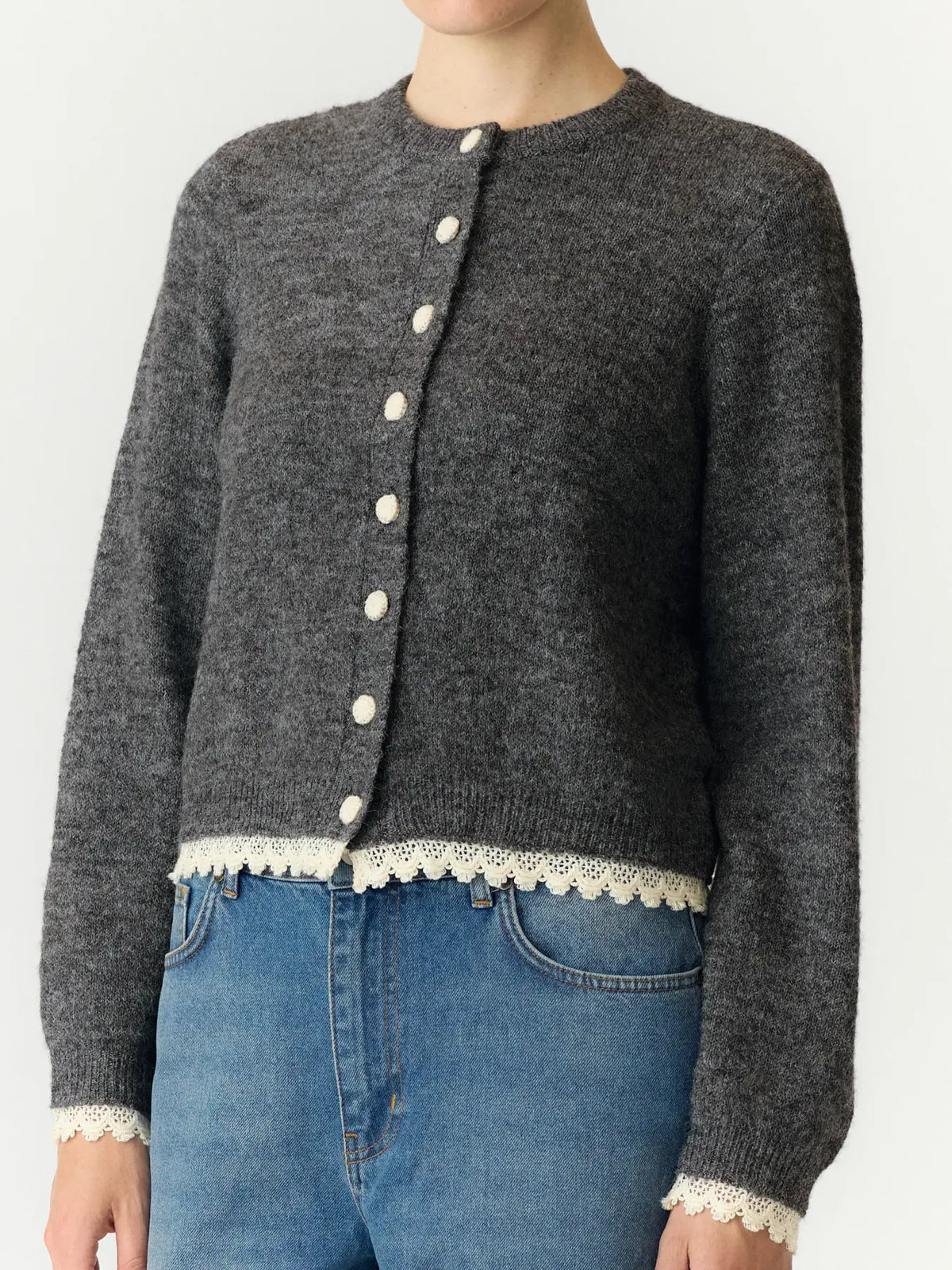 YAS Millie Scarf Cardigan