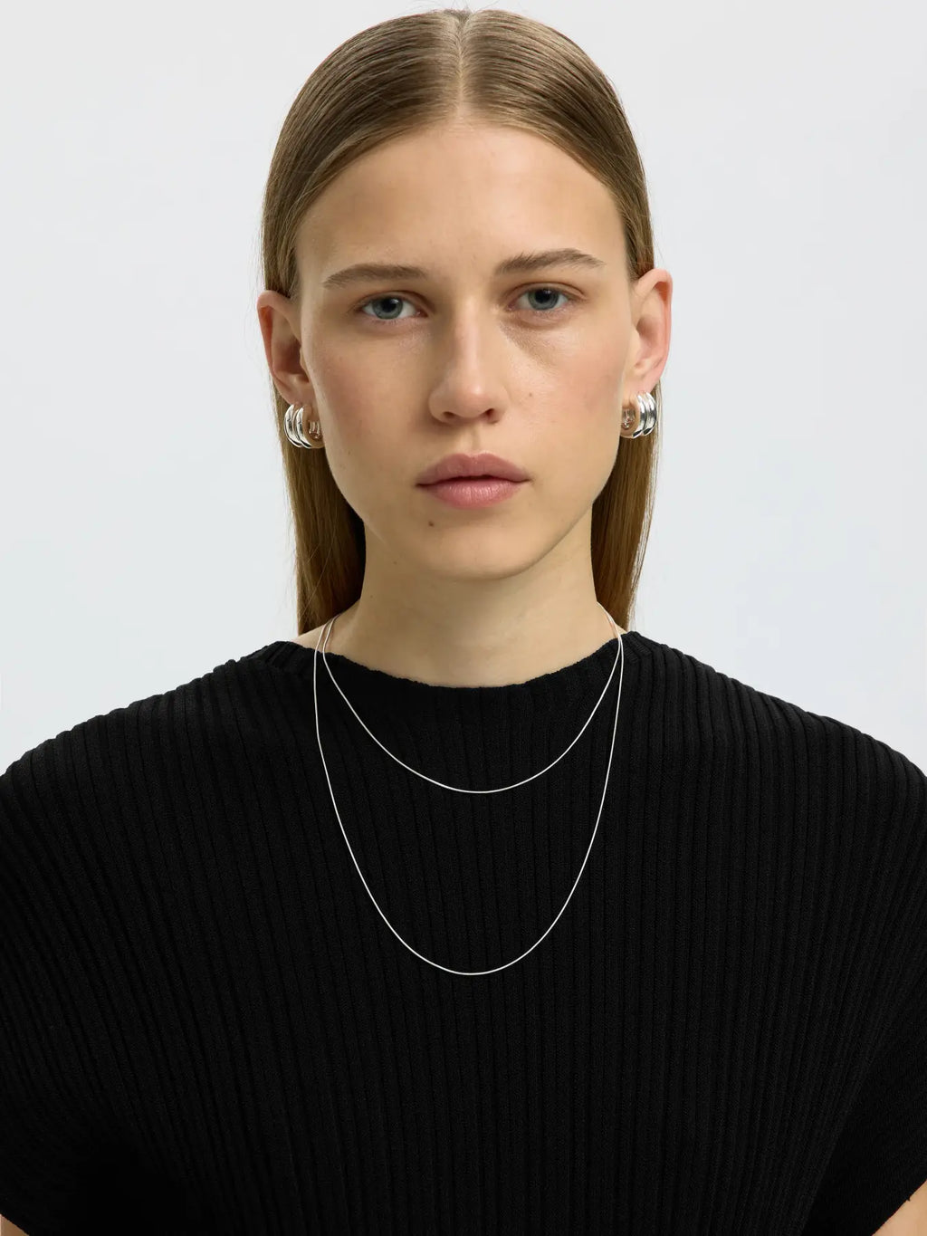 Selected Carly Ribbed Top