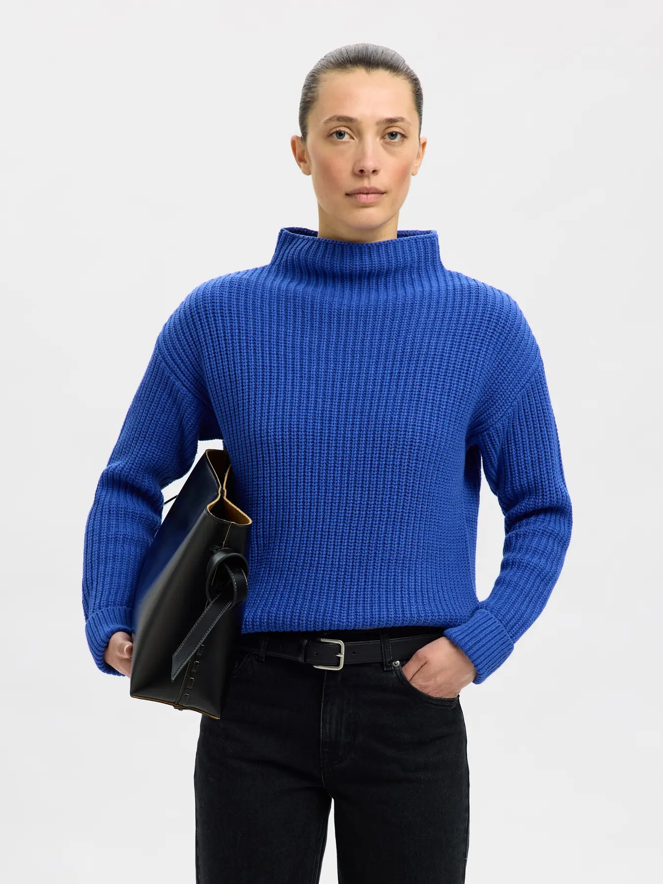 Selected Femme Selma Jumper - Blue