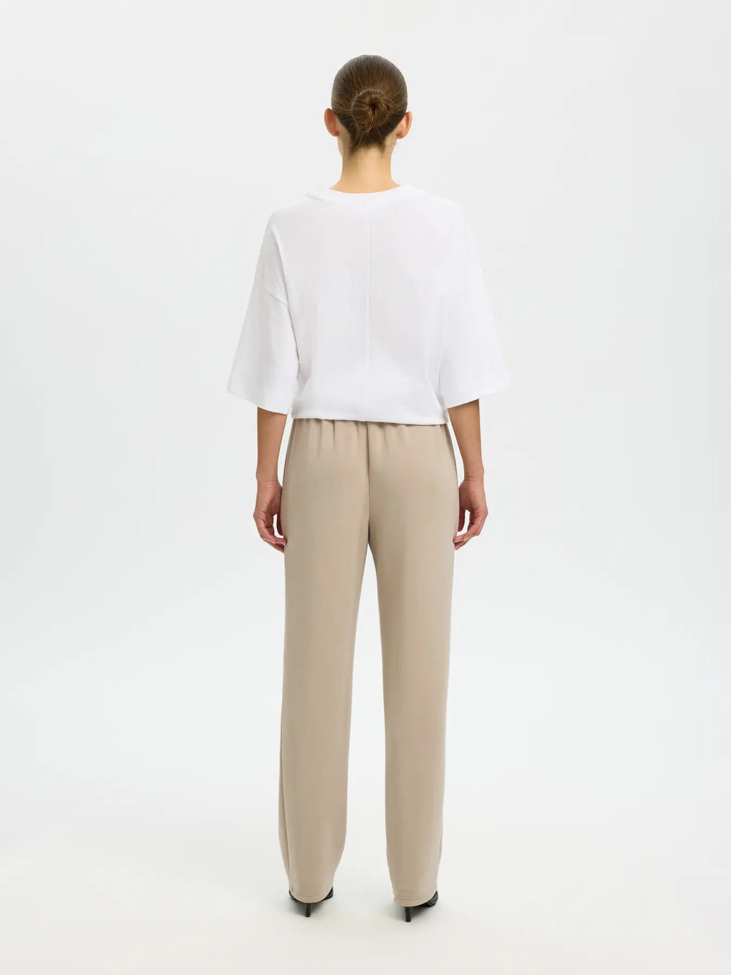 Selected Femme Tenny Trousers - Cashmere