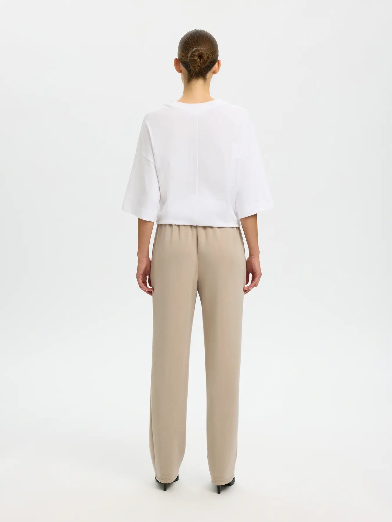 Selected Femme Tenny Trousers - Cashmere