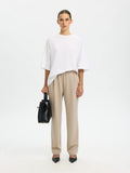 Selected Femme Tenny Trousers - Cashmere