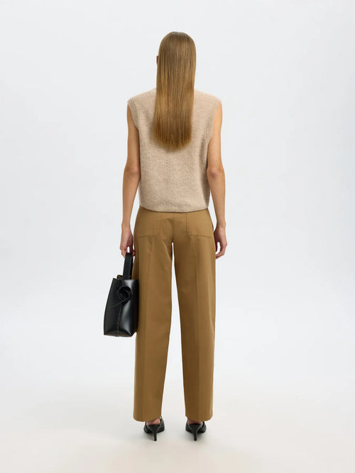 Selected Femme Lulu Tank Vest - Birch