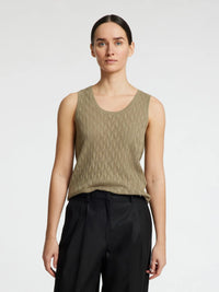 Selected Femme Fagny Knit Vest - Vetiver