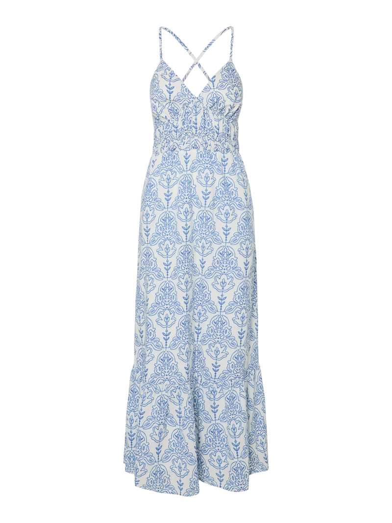 YAS Cinni Maxi Dress - Blue